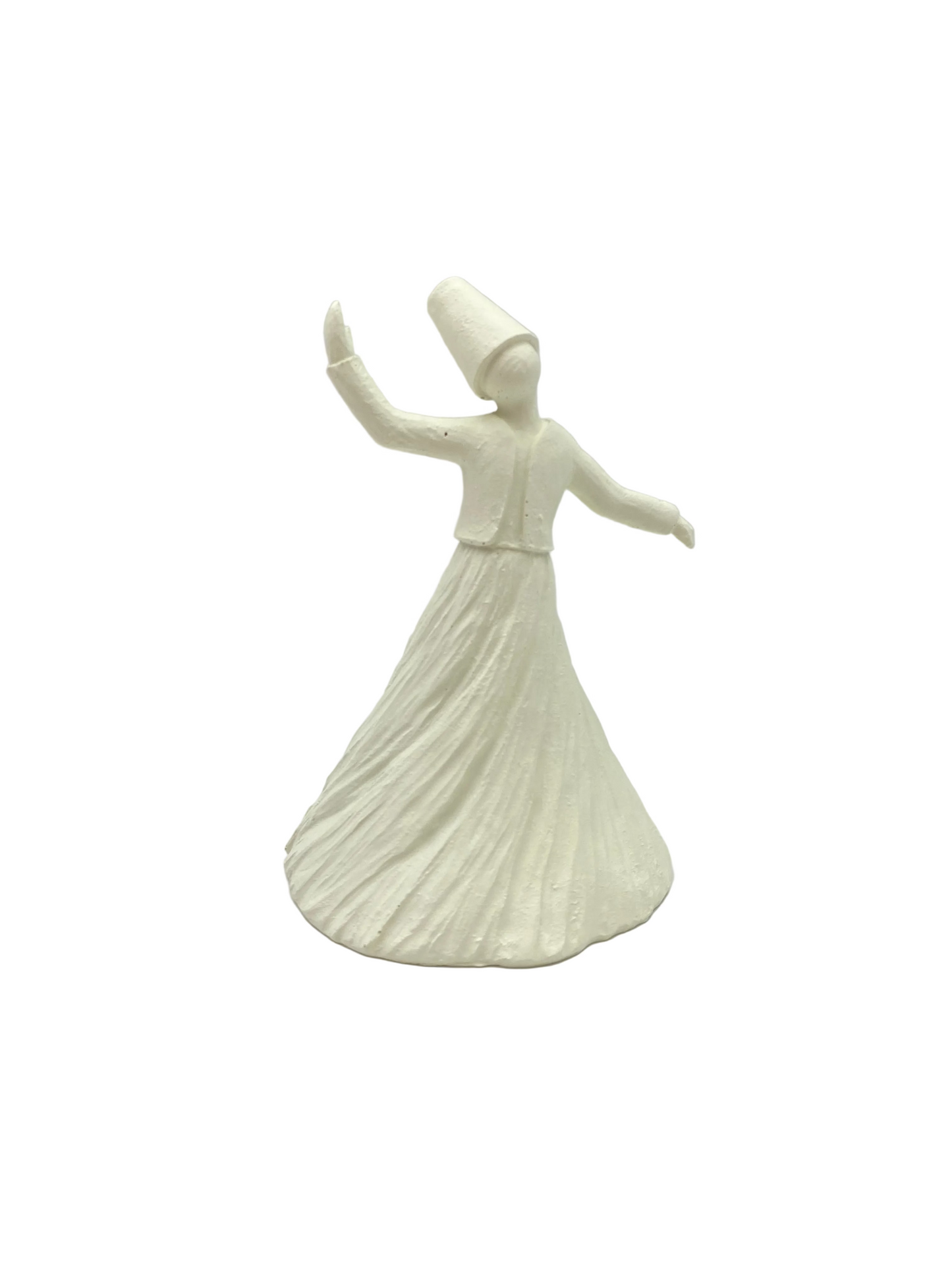 Ivory Dancing Mawlawi Porcelain Decoration Ornament