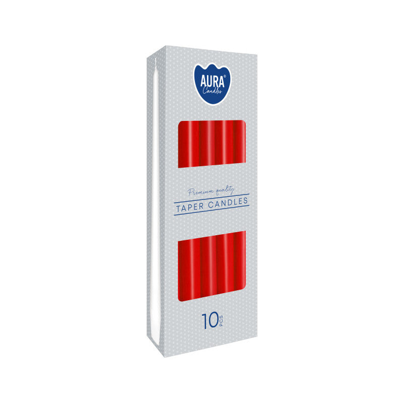 Aura, 10 pcs Taper Candles