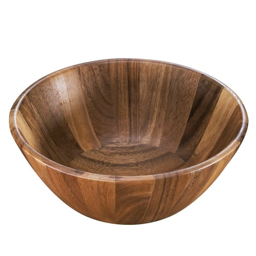 Salad And Fruit Bowl Acacia Wood 25 cm