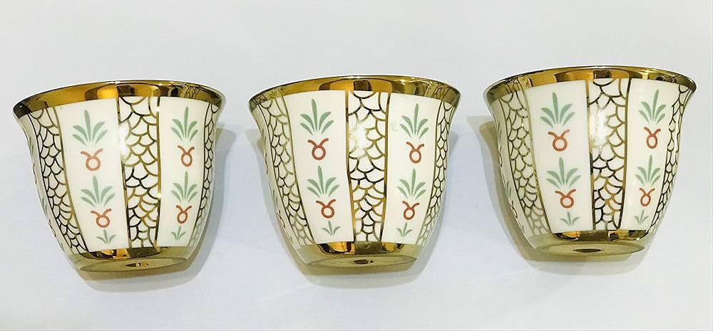 12 pcs Arabic Coffee Cup Set