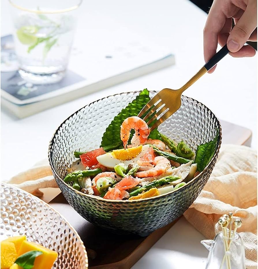 Glass Salad Bowl