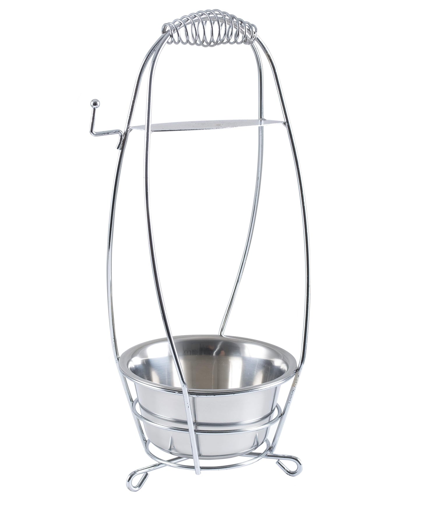 Chrome Charcoal Holder Basket