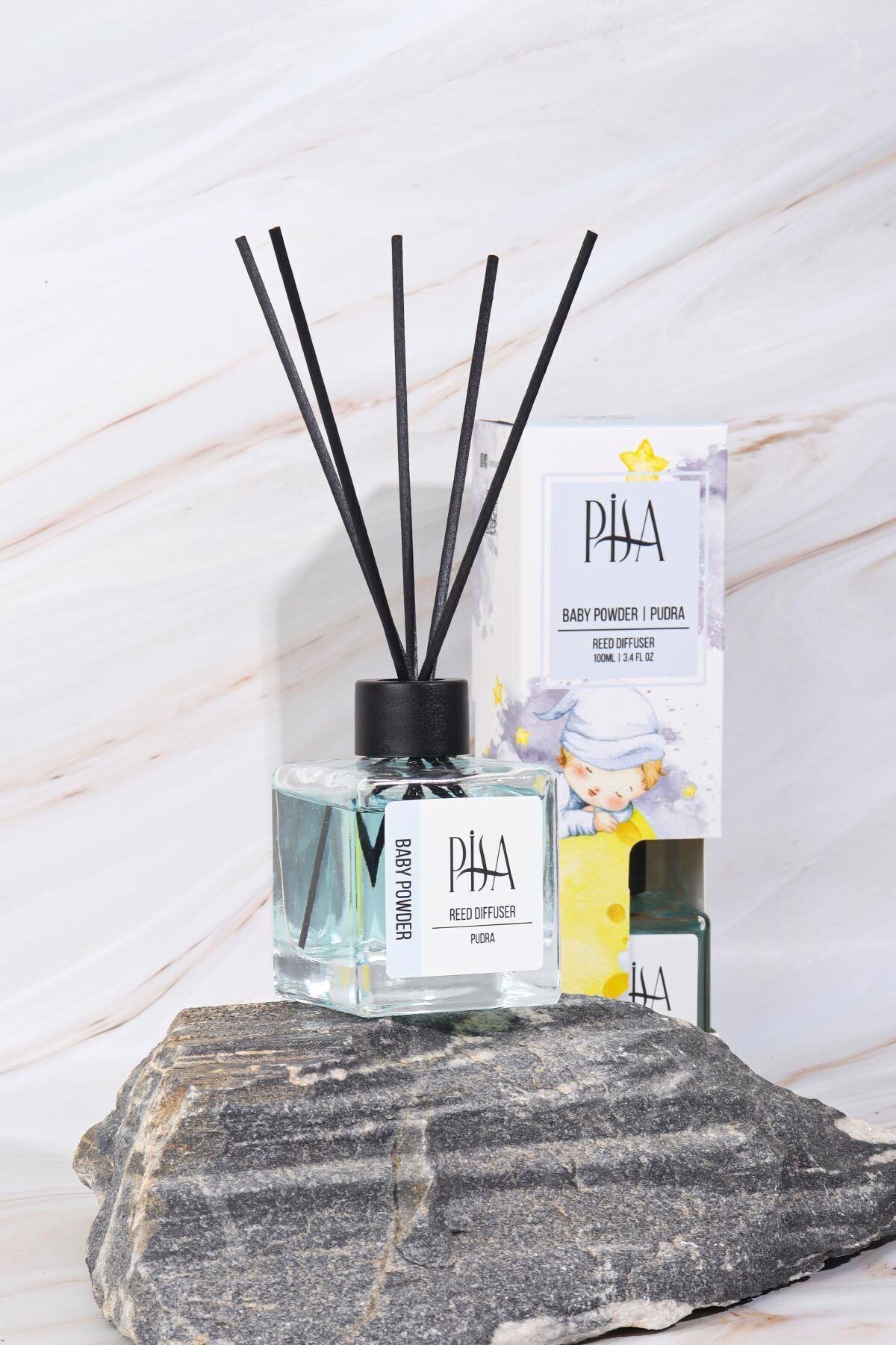 Pisa, Baby Powder Reed Diffuser