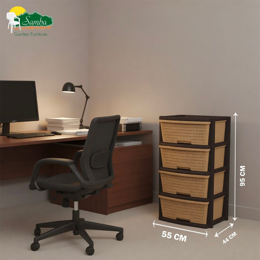 Samba, Plastic Rattan Drawer