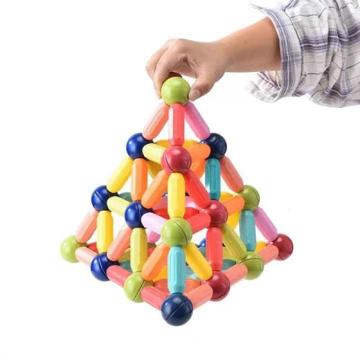 108 Pcs Magic Magnetic Building Sticks
