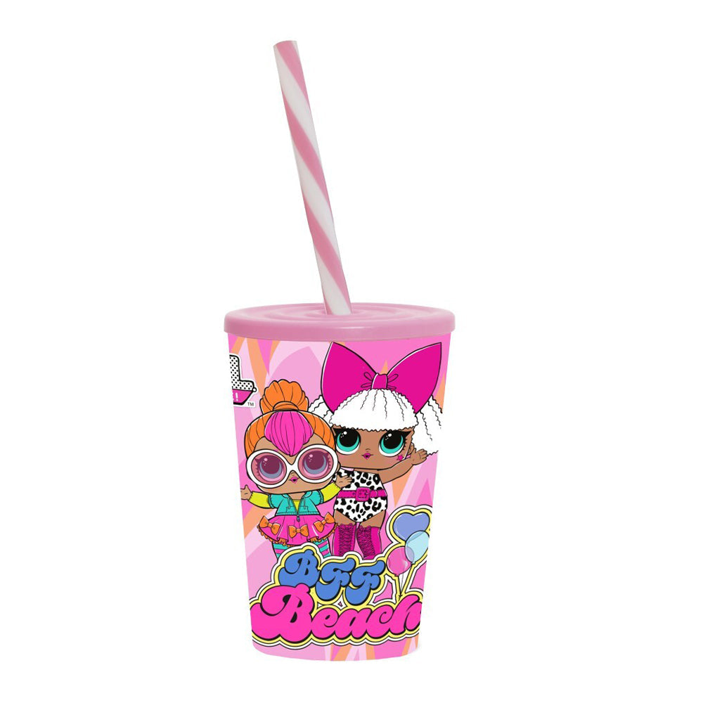 Herevin Licensed PP Tumbler With Straw - LOL - BBF Beach