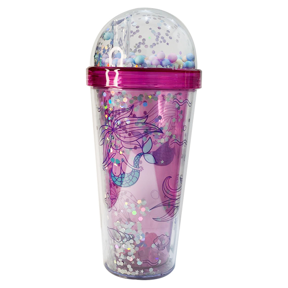 Mermaid Plastic Cup 400ml