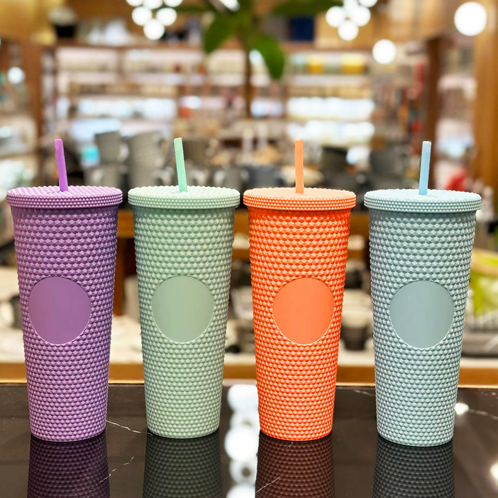 Barbie Tumbler Bottle Double Wall Cup With Straw 750 ML