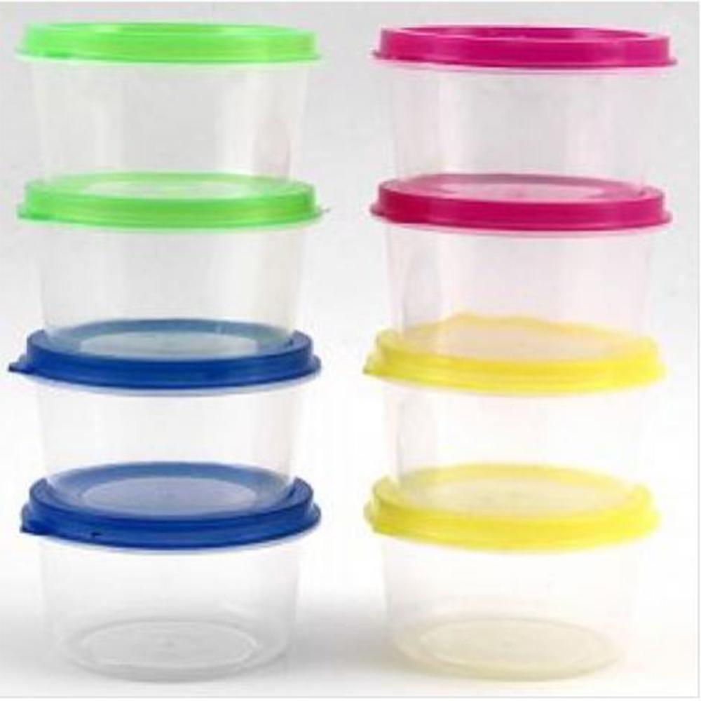 Mini Round Storage Containers (8 Pcs)