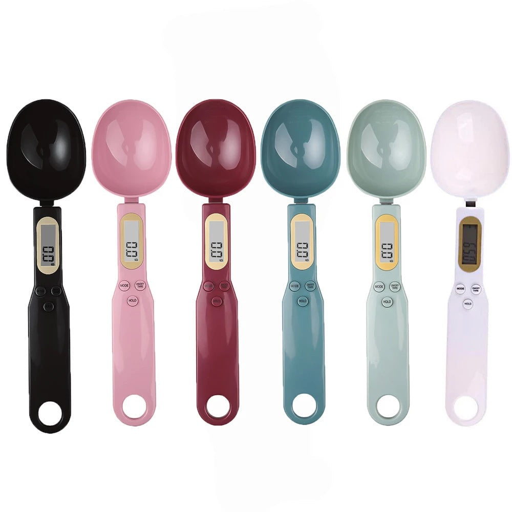 Electronic Kitchen Scale LCD Digital Measuring Food Spoon