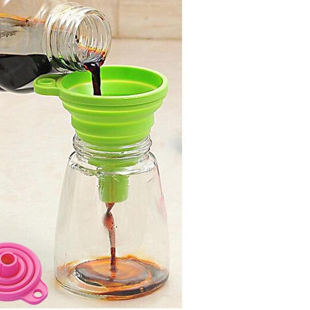 Mini Collapsible Silicone Funnel