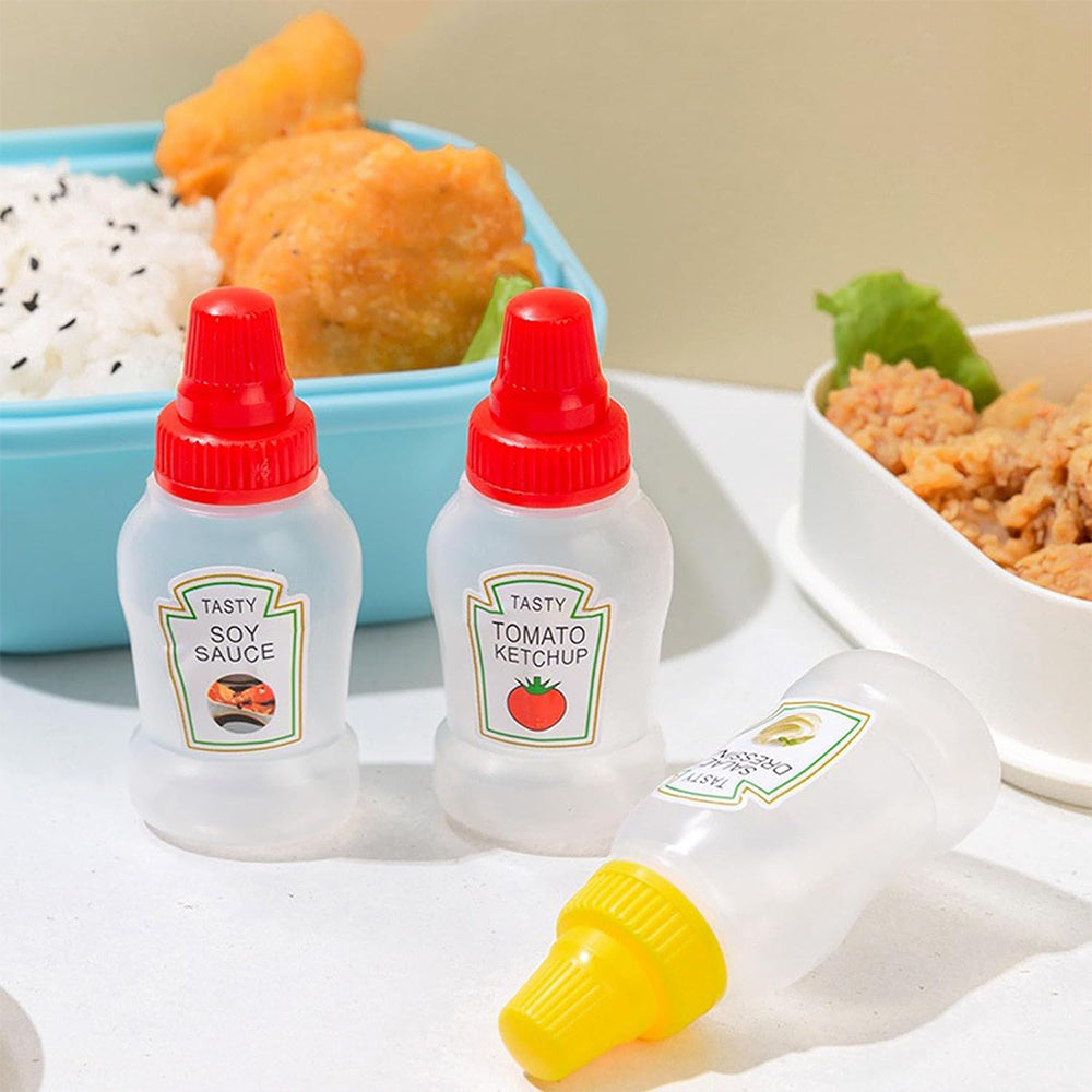 Mini Sauce Bottle 2 Pcs
