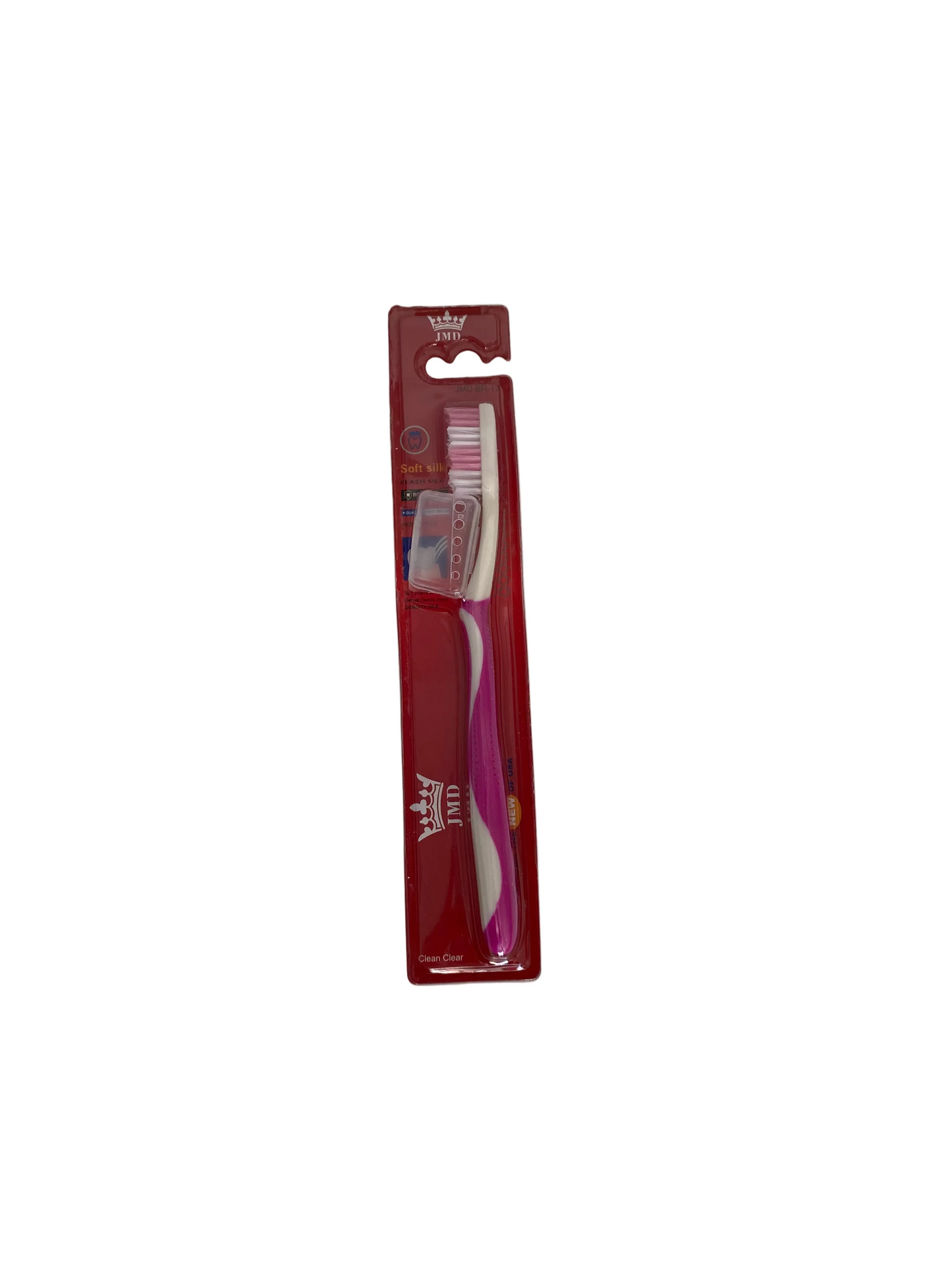 2 Pcs Soft Toothbrush With Cover Set