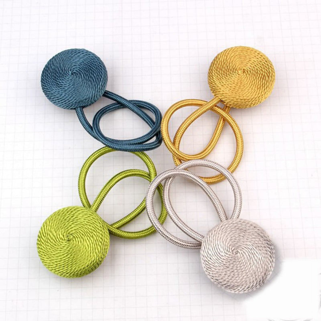 Magnetic Curtain Buckle Strong Magnetic Window Clips Tie Band Backs Holders