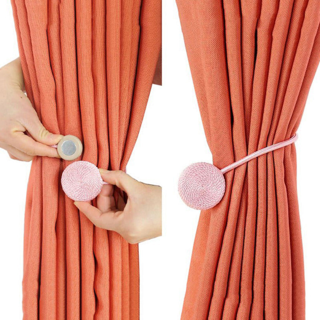 Magnetic Curtain Buckle Strong Magnetic Window Clips Tie Band Backs Holders