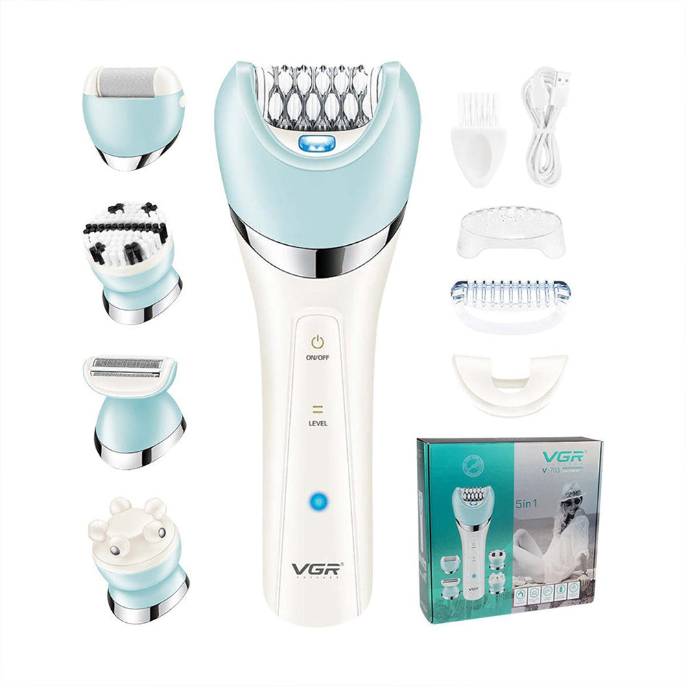 VGR Epilator For Women For Body, For Face, For Armpits, For Heels, For Depilation, For Shaving / V-703