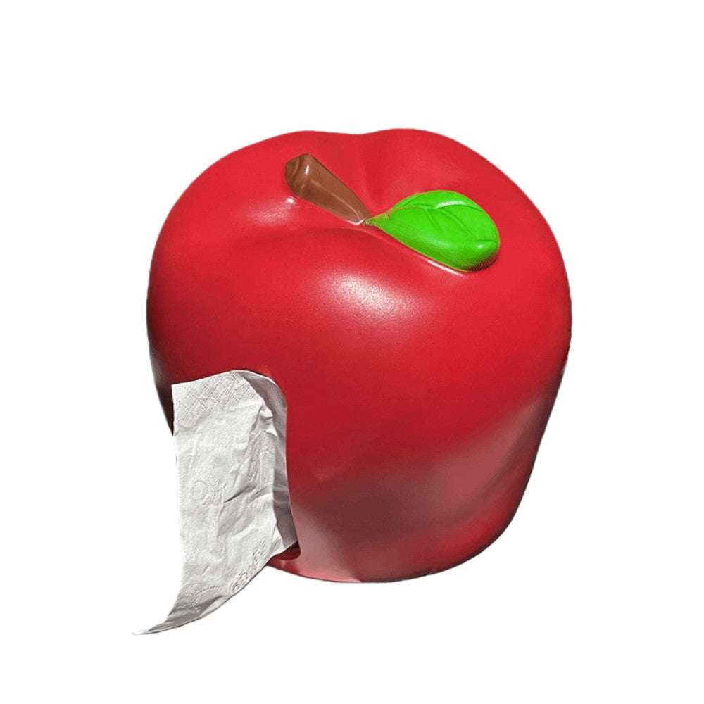 Realistic Apple Fruit Shaped Tissue Box Dispenser