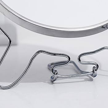 6 Inch Tabletop Makeup Mirror / Two-Sided Makeup Mirror with Stand