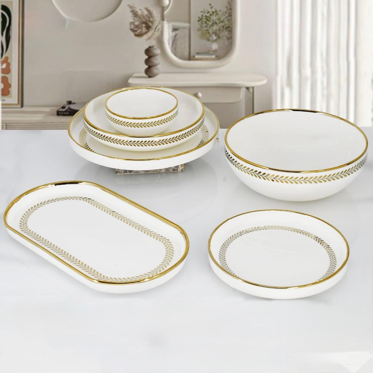 Genova,26 Pcs Ceramic Dinner Set