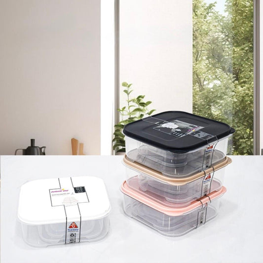 Follow me, 4 PCs Squared Storage Box Set