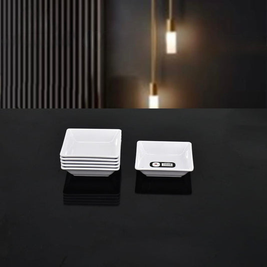 Melamine Squared Olive Plate