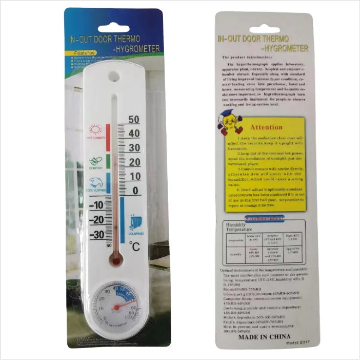 Indoor & Outdoor Temperature & Humidity Meter