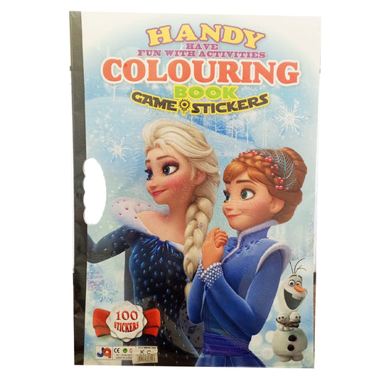 Coloring Book & Stickers