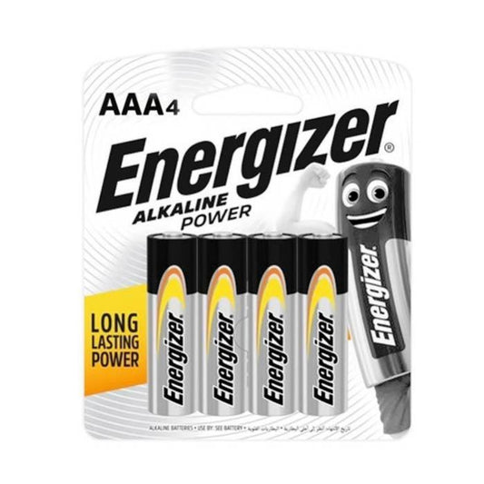 Energizer Alkaline Power Batteries 3A BP4