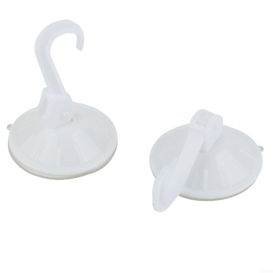Set 2 Pcs Strong Suction Hooks
