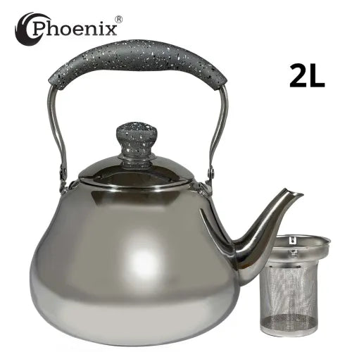 Phoenix, Set 3 Pcs Stainless Steel Tea Kettle