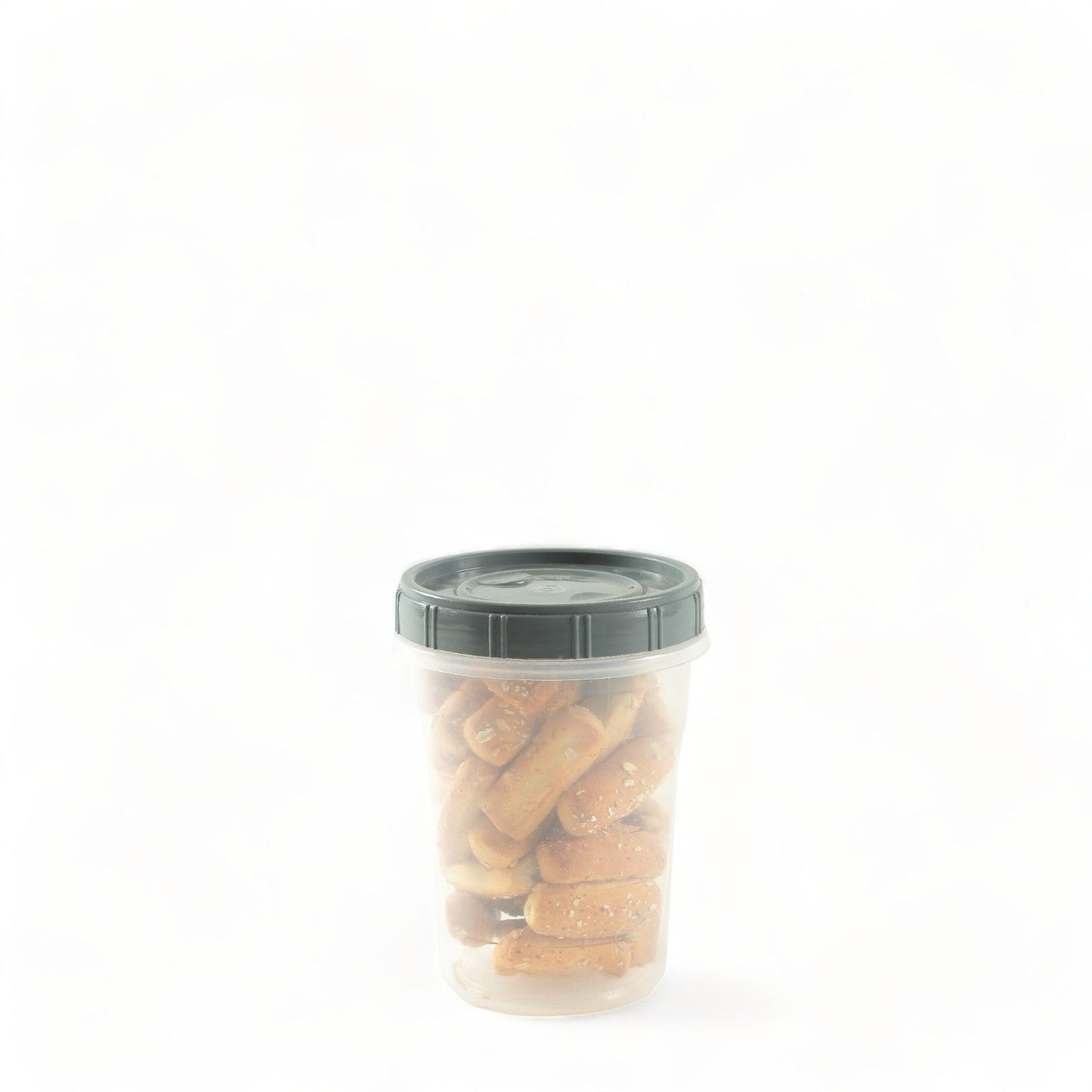 2L Round Plastic Food Container With Lid