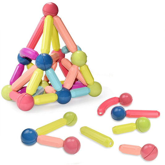 Magnetic Sticks Toy Set 100 Pcs
