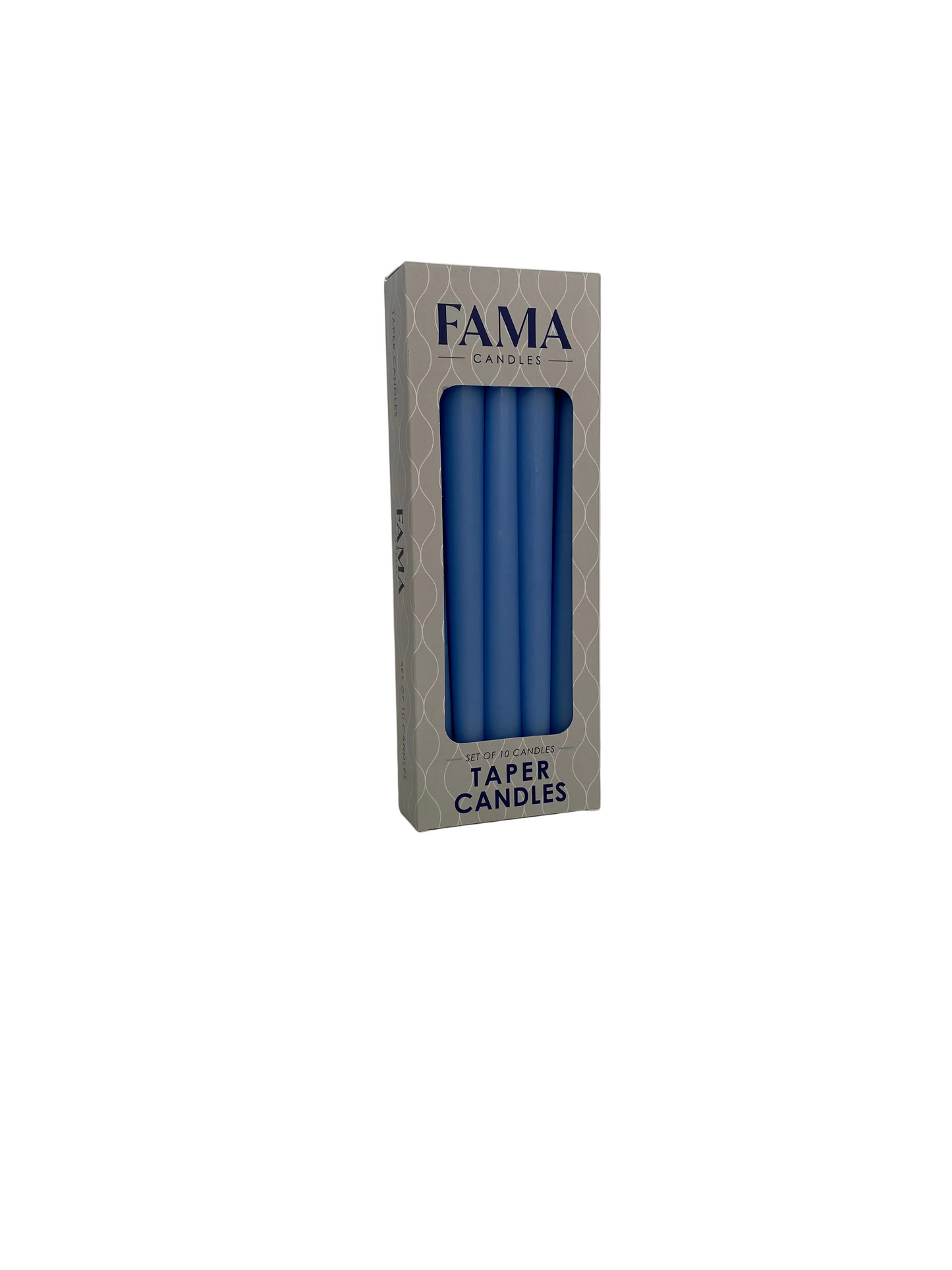 Fama,10 Pcs Matt Taper Candles