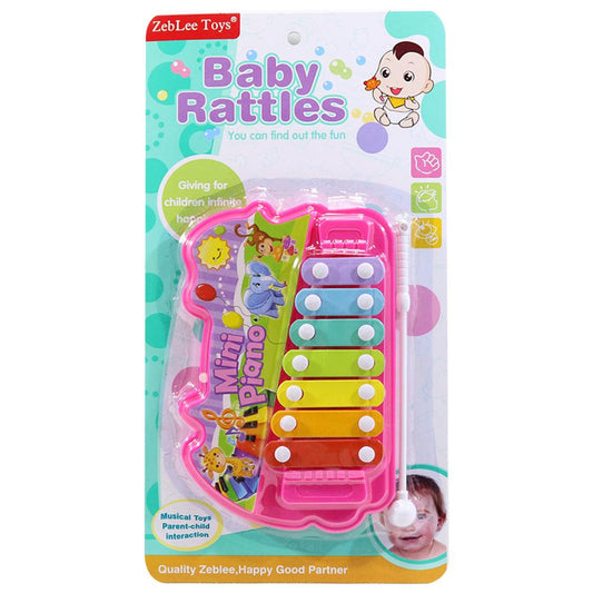 Baby Rattles 7 Key Mini Piano Set