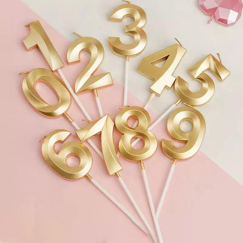Birthday New Digital Number Large Candle / 22FK149