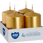 Aura, 4 Pcs Pillar Candles