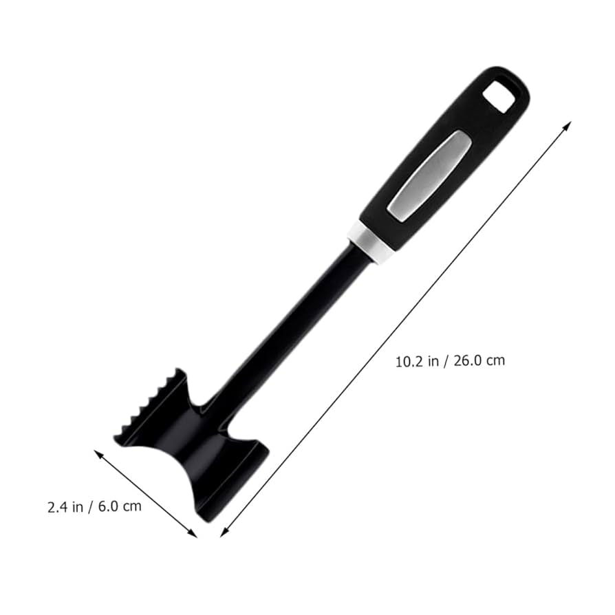 Aluminium Double Sided Meat Tenderizer Hammer 26.5 Cm