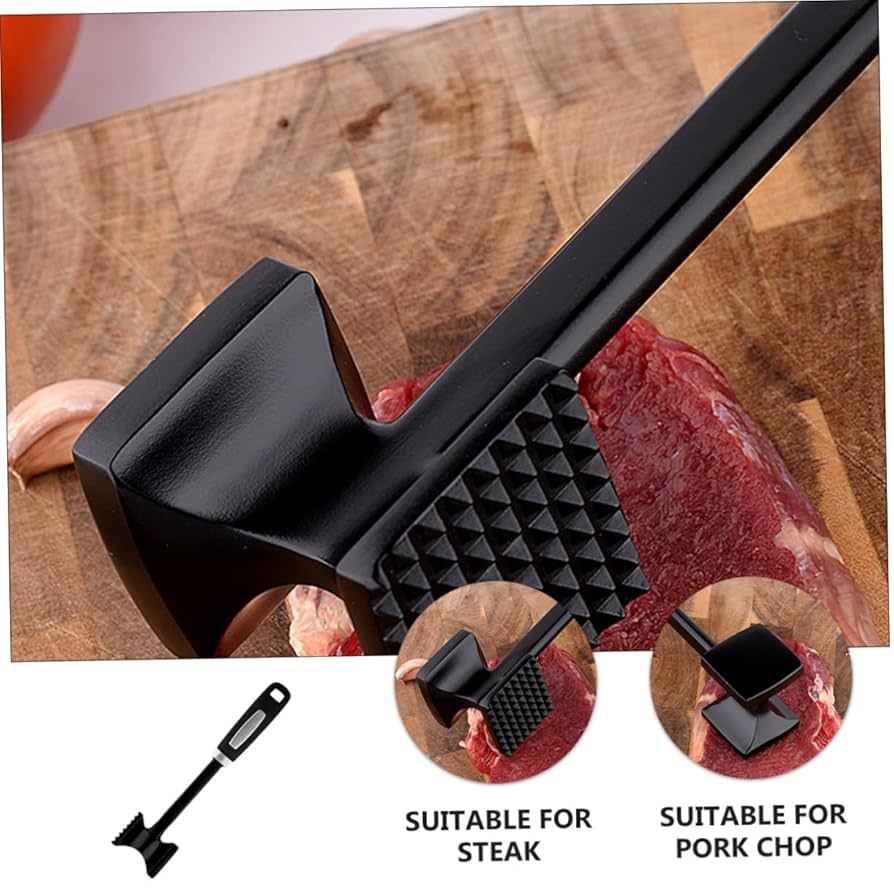 Aluminium Double Sided Meat Tenderizer Hammer 26.5 Cm