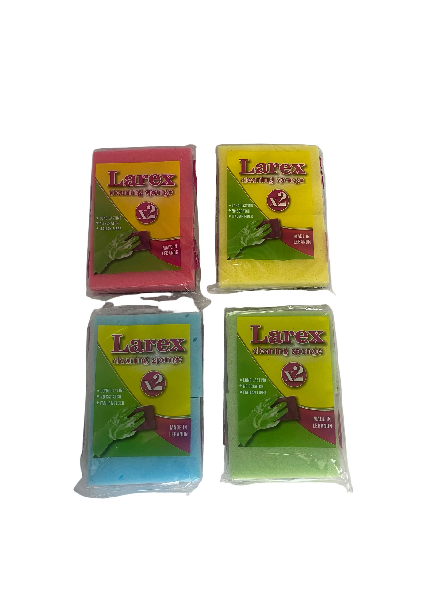 Larex, Cleaning Sponge (Pack of 2)