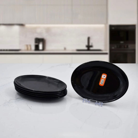 11 inch Melamine Oval Flat Plate