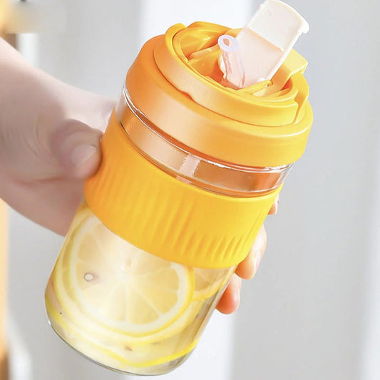 380 ml Plexi Mug With Straw