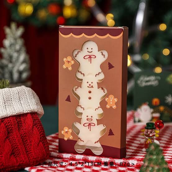 Christmas Gingerbread Man Scented Candle