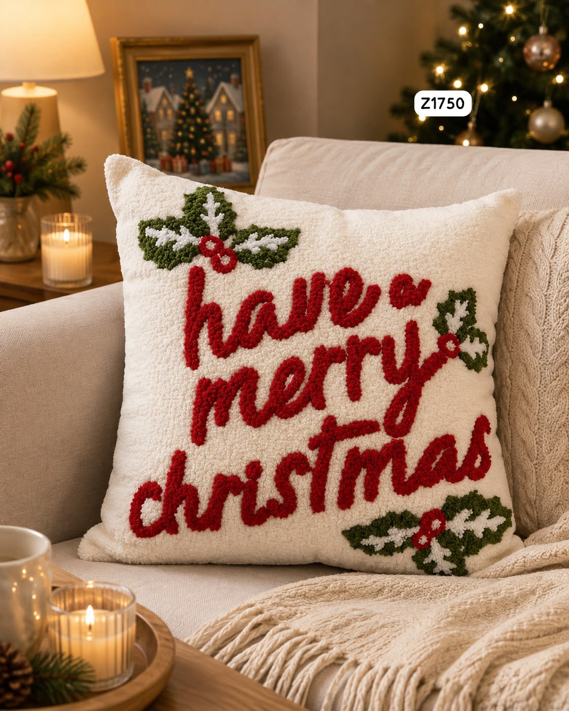Christmas Squared Pillow