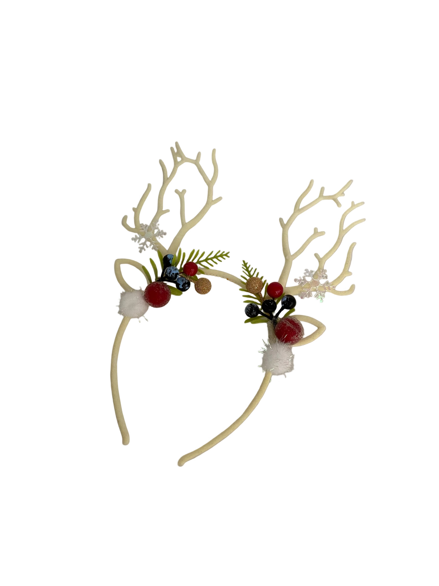 Christmas Headband With Deer Horns