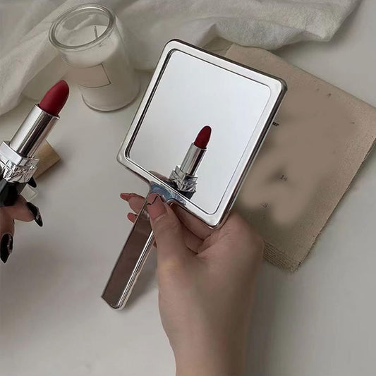 Mirror For Makeup Liquid Temperament Square Handle Mirror Makeup Mirror/ 053262