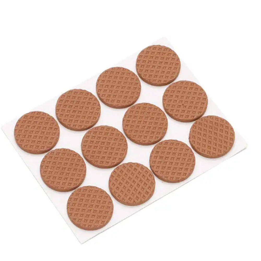 Round Table Foot Pad Camel Set Of 48 Pcs