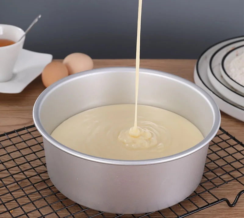 Aluminium Round Cake Pan With Removable Bottom