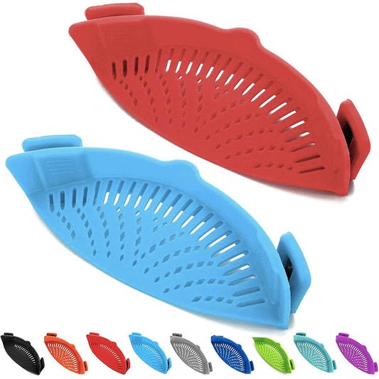 Silicone Strainer With Clip