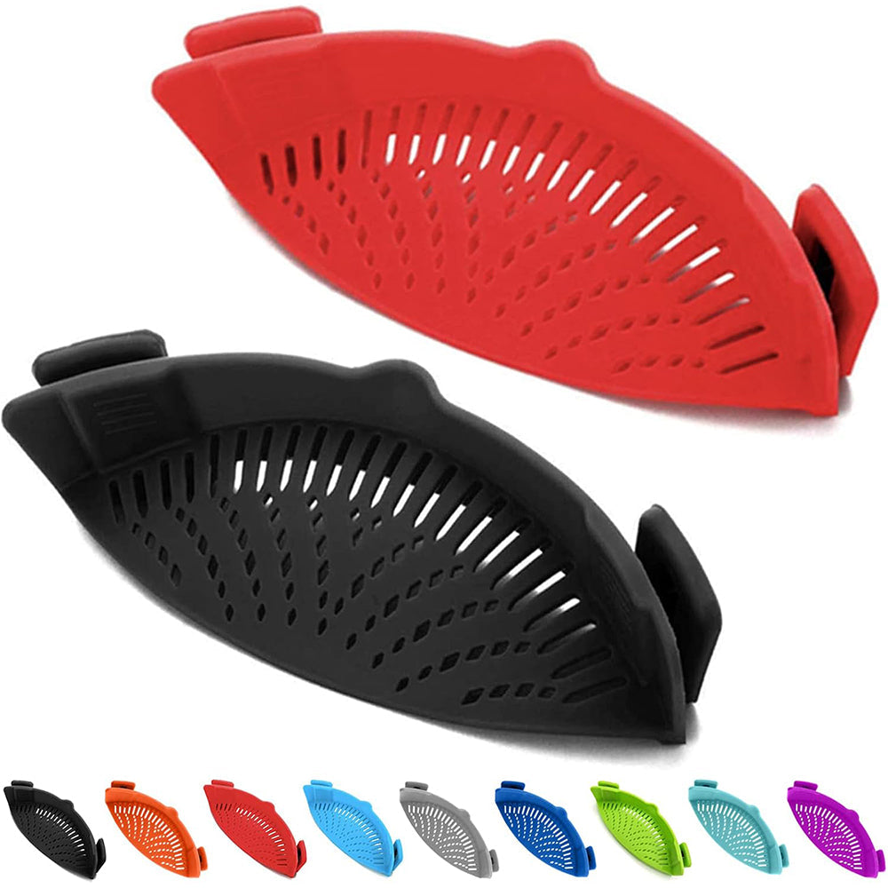 Silicone Strainer With Clip