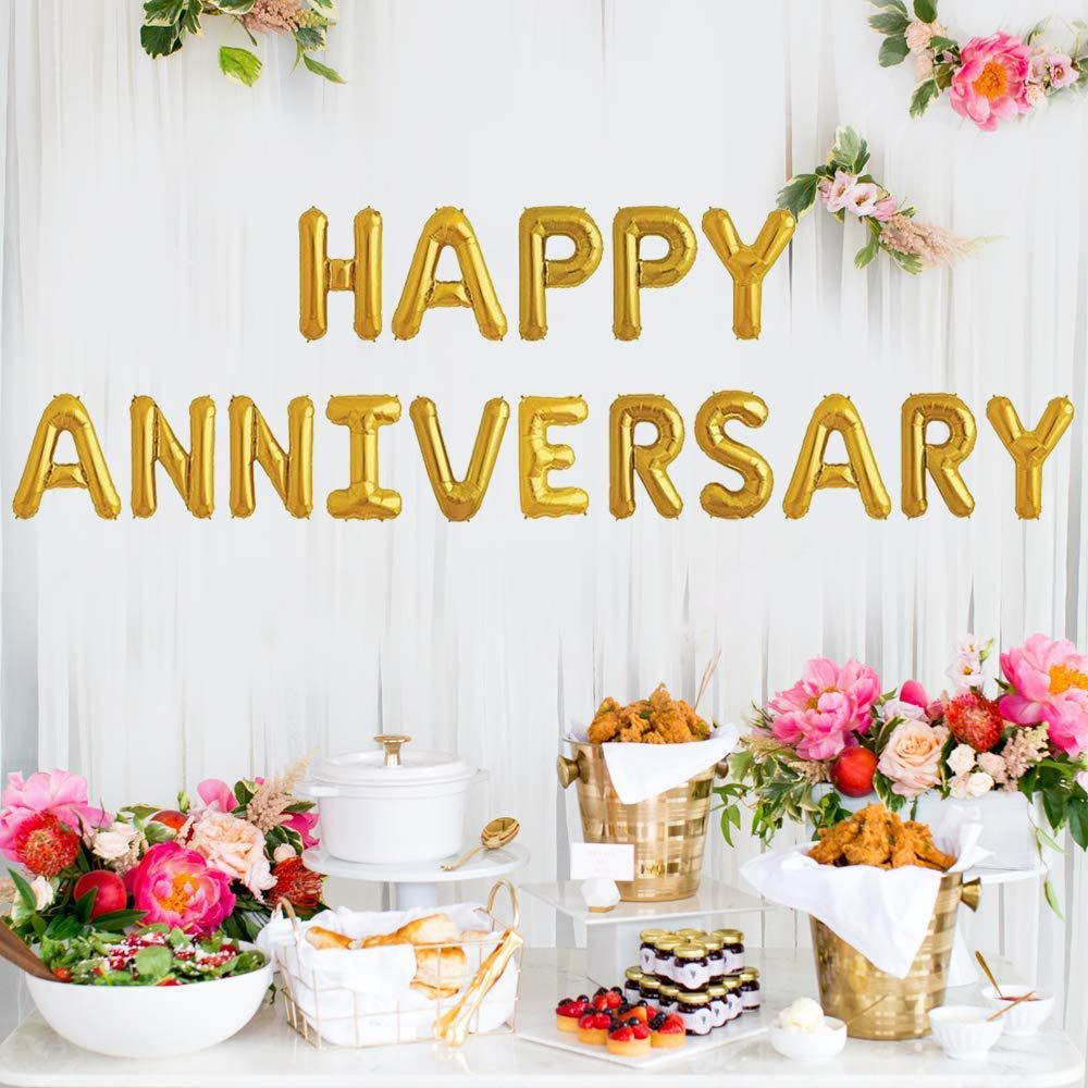 Happy Anniversary Helium Balloon 16 PCS